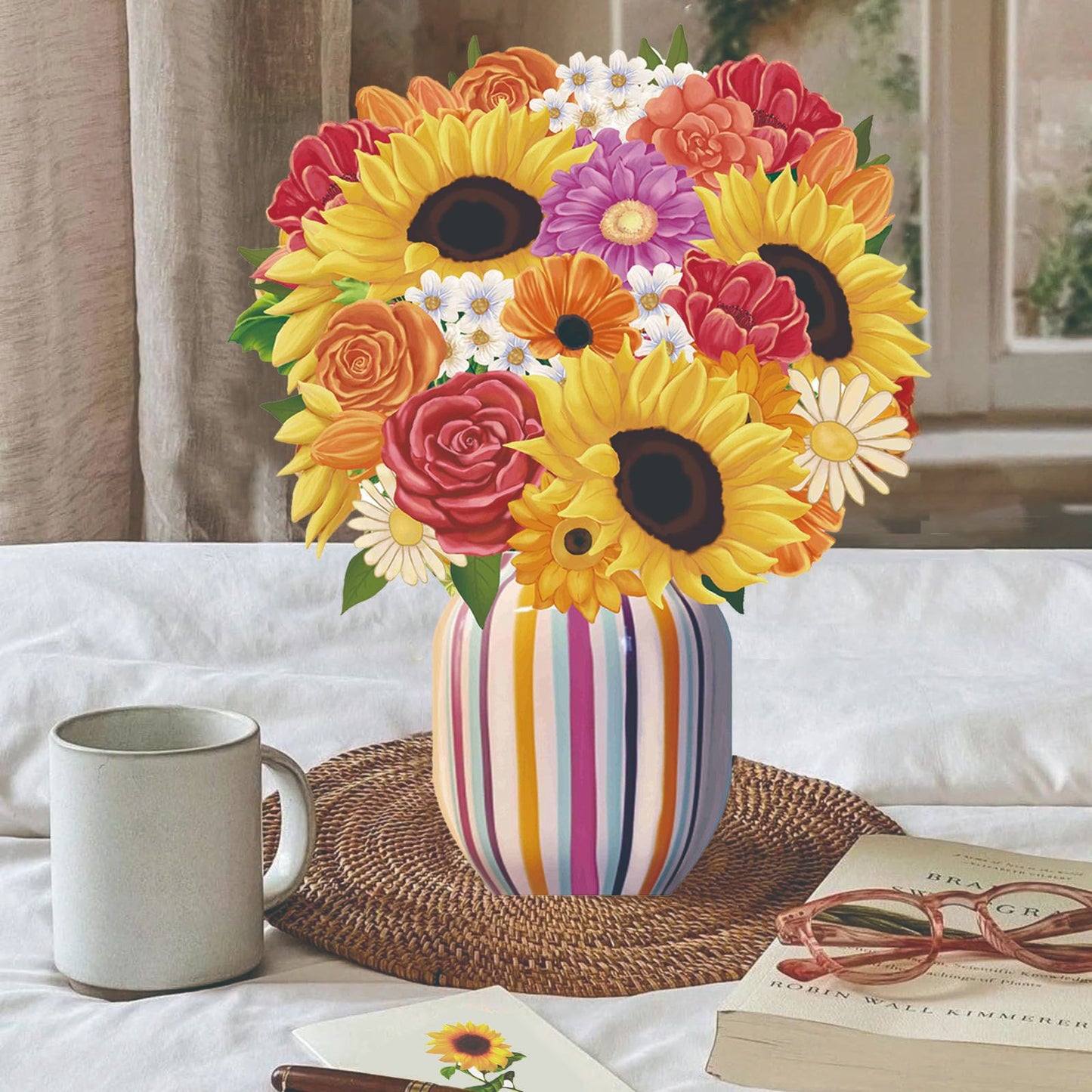 Sunny Side Up 3D Pop-Up Bouquet